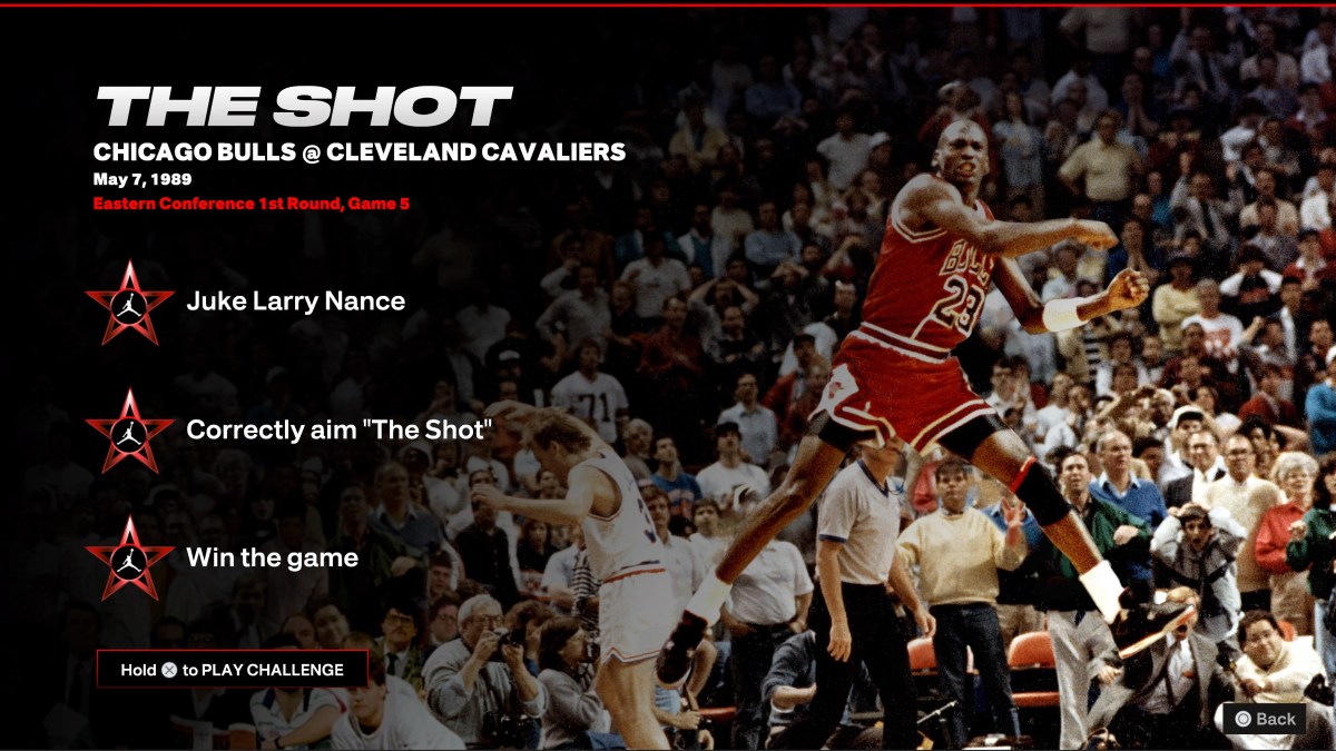“The Shot” Jordan Challenge #5 – NBA 2K23&nbsp;(PS5)