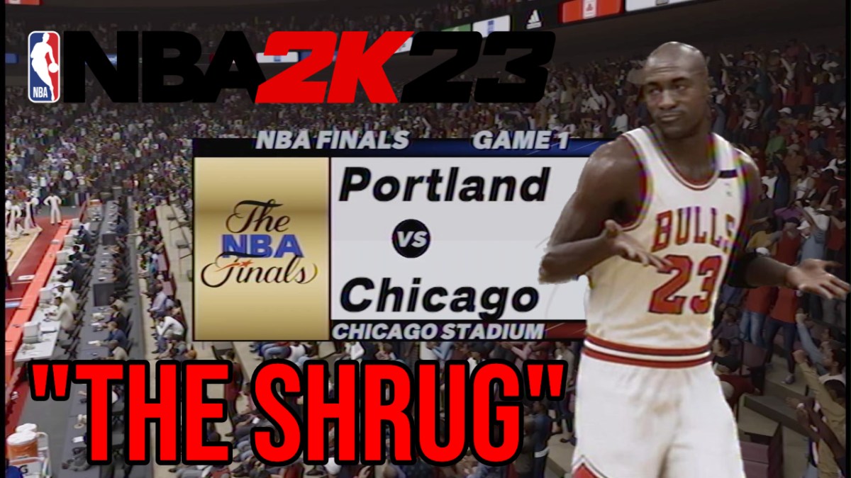 I recreated Michael Jordan’s “Shrug Game” in NBA&nbsp;2K23