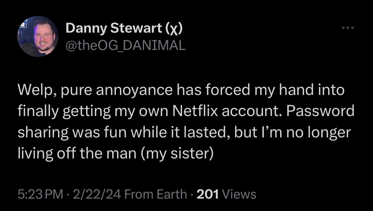 The Age of Password Sharing is Officially&nbsp;Dead